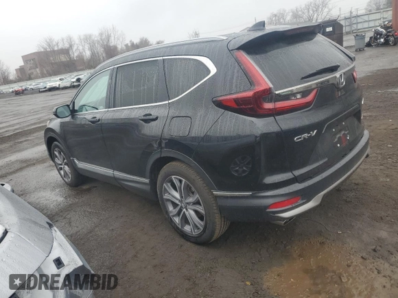 2022 Honda CR-V Touring with VIN 5J6RW2H91NL001906, listed as a Copart auction lot 48679515 with 19,921 mi miles and Salvage Title. Bid and sale history available at carsss.com. Image 2.