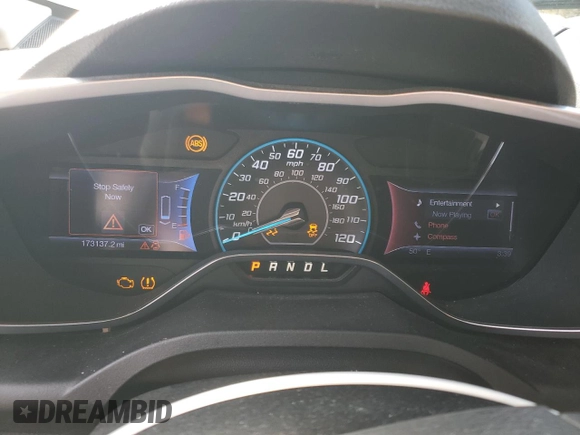 2013 Ford C-Max Energi SEL with VIN 1FADP5CU6DL510971, listed as a Copart auction lot 45330055 with 173,137 mi miles and Salvage Title. Bid and sale history available at carsss.com. Image 9.