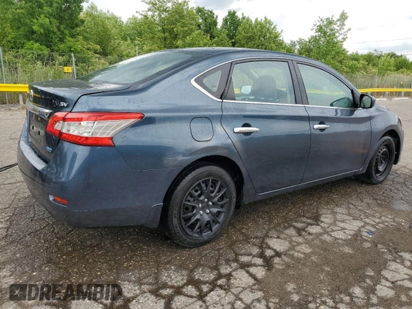 2014 Nissan Sentra SV with VIN 3N1AB7AP8EY258124, listed as a Copart auction lot 61816725 with 156,154 mi miles and Clean title. Bid and sale history available at DreamBid. Image 3.