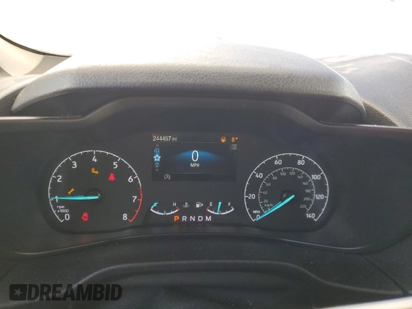2022 Ford Transit Connect XLT with VIN NM0LS7T25N1521498, listed as a Copart auction lot 43711955 with 244,457 mi miles and Clean title. Bid and sale history available at DreamBid. Image 9.