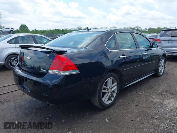 2012 Chevrolet Impala LTZ with VIN 2G1WC5E34C1185172, listed as a IAAI auction lot 42176707 with 150,035 mi miles and . Bid and sale history available at DreamBid. Image 4.