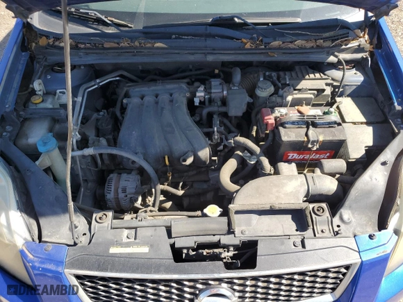 2012 Nissan Sentra 2.0 SR with VIN 3N1AB6AP5CL741218, listed as a Copart auction lot 52169455 with 154,915 mi miles and Salvage Title. Bid and sale history available at carsss.com. Image 11.