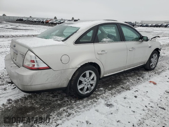2008 Ford Taurus Limited with VIN 1FAHP28W38G165083, listed as a Copart auction lot 88058475 with 161,973 mi miles and Salvage Title. Bid and sale history available at carsss.com. Image 3.