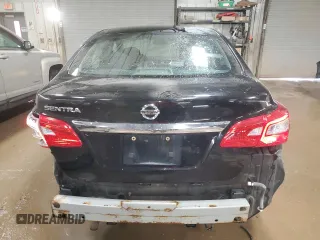 2017 Nissan Sentra S with VIN 3N1AB7AP5HY391072, listed as a Copart auction lot 51464465 with 151,084 mi miles and Salvage Title. Bid and sale history available at carsss.com. Image 6.