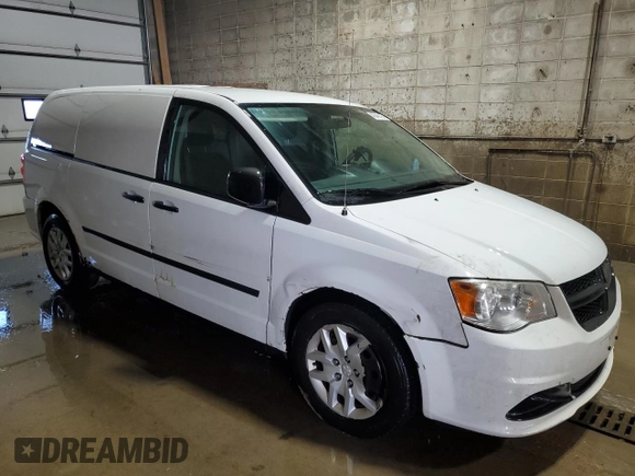 2014 Ram Cargo Van Tradesman with VIN 2C4JRGAGXER174959, listed as a Copart auction lot 46446195 with 165,475 mi miles and Clean Title. Bid and sale history available at carsss.com. Image 4.