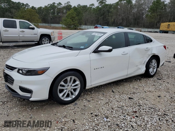 2016 Chevrolet Malibu LT with VIN 1G1ZE5ST2GF238106, listed as a Copart auction lot 45275225 with 146,456 mi miles and Salvage Title. Bid and sale history available at carsss.com. Image 1.