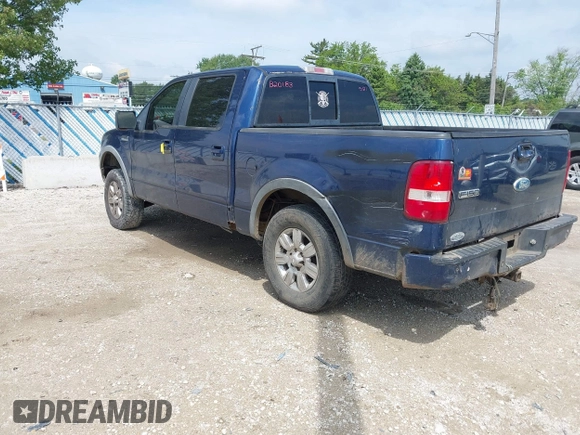 2008 Ford F-150 XLT with VIN 1FTPW14V58FB20183, listed as a IAAI auction lot 42357463 with 423,419 mi miles and . Bid and sale history available at DreamBid. Image 3.
