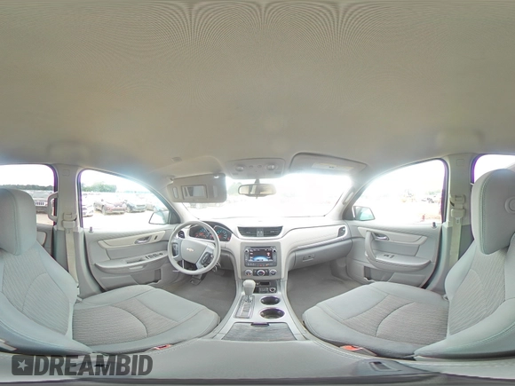 2017 Chevrolet Traverse LS with VIN 1GNKRFEDXHJ308125, listed as a Copart auction lot 60843655 with 139,892 mi miles and Salvage title. Bid and sale history available at DreamBid. Image 15.