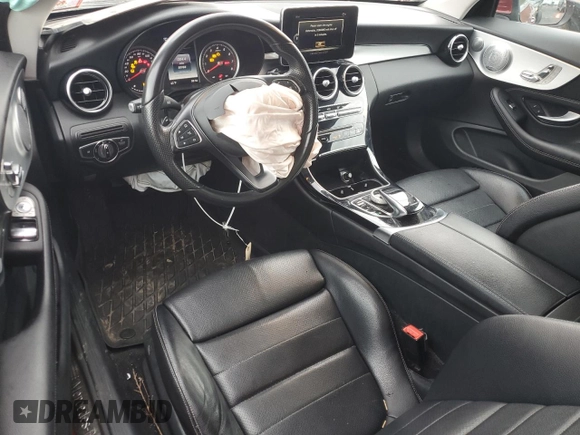 2017 Mercedes-Benz C 300 z VIN WDDWJ4KBXHF328960, wystawiony jako Copart lot #52862365 z przebiegiem 50 904 mil mil oraz Szkoda całkowita • Salvage title. Historia ofert i sprzedaży dostępna na DreamBid. Obrazek 8.