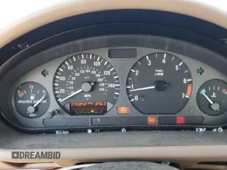 1997 BMW 3 Series 1.9L with VIN 4USCH7325VLE03227, listed as a Copart auction lot 44815605 with 45,842 mi miles and Salvage Title. Bid and sale history available at carsss.com. Image 9.
