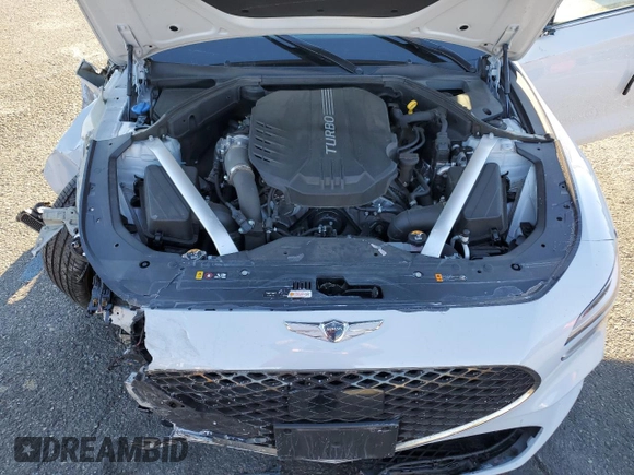 2022 Genesis G70 3.3T with VIN KMTG54TE9NU081984, listed as a Copart auction lot 79634704 with 63,169 mi miles and Salvage Title. Bid and sale history available at DreamBid. Image 11.
