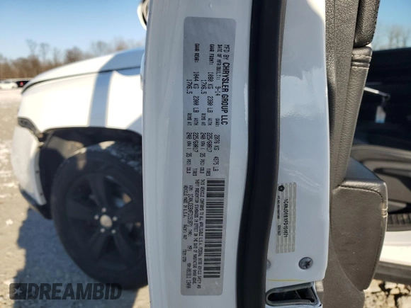 2015 Jeep Compass Latitude with VIN 1C4NJDEBXFD151871, listed as a Copart auction lot 44504465 with 74,371 mi miles and Salvage Title. Bid and sale history available at carsss.com. Image 15.