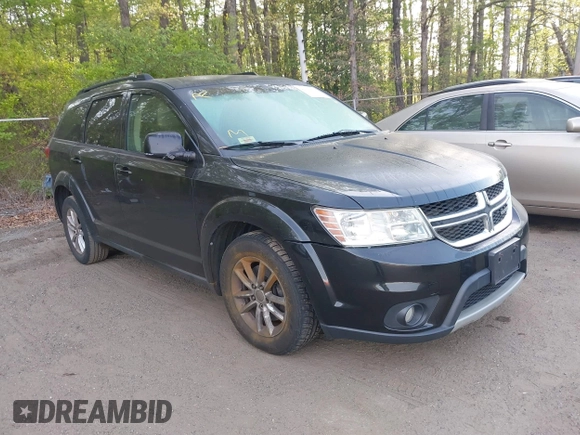 2013 Dodge Journey SXT with VIN 3C4PDCBG2DT705504, listed as a IAAI auction lot 42115012 with 224,275 mi miles. Bid and sale history available at carsss.com. Image 1.