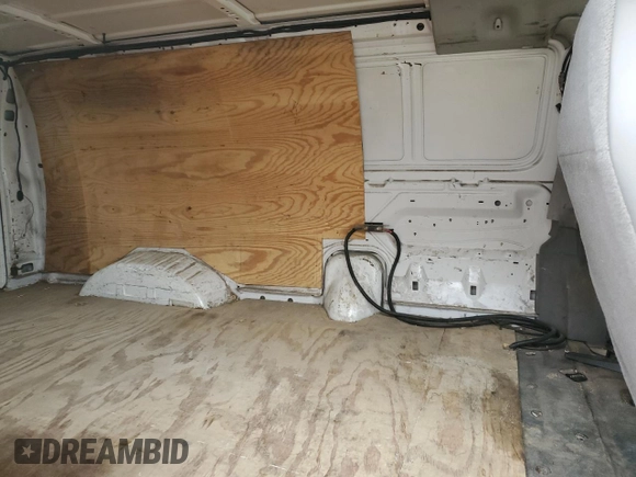 2005 Ford Econoline Cargo with VIN 1FTNE24W25HB03401, listed as a Copart auction lot 85960554 with 218,642 mi miles and Salvage Title. Bid and sale history available at carsss.com. Image 11.