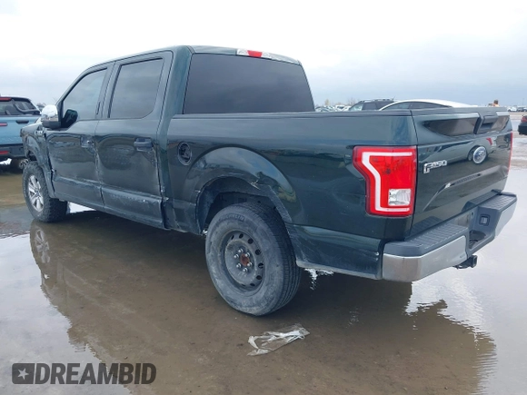 2016 Ford F-150 XL with VIN 1FTEW1CG3GFA16686, listed as a IAAI auction lot 41096505 with 113,975 mi miles and . Bid and sale history available at carsss.com. Image 3.