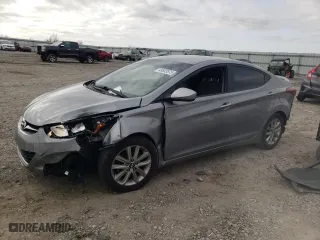 2014 Hyundai Elantra SE with VIN KMHDH4AE0EU092802, listed as a Copart auction lot 48503575 with 169,675 mi miles and Salvage Title. Bid and sale history available at carsss.com. Image 1.