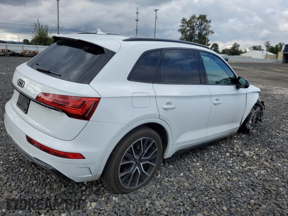 2023 Audi SQ5 Premium Plus z VIN WA1B4AFYXP2146513, wystawiony jako Copart lot #71226964 z przebiegiem 20 422 mil mil oraz Szkoda całkowita • Salvage title. Historia ofert i sprzedaży dostępna na DreamBid. Obrazek 3.