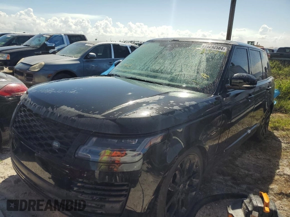 2021 Land Rover Range Rover P525 Westminster с VIN SALGS2SE2MA449878, выставлен на аукционе Copart как лот 75292584 с пробегом Не указан миль и На запчасти • Non repairable. История ставок и продаж доступна на DreamBid. Изображение 1.