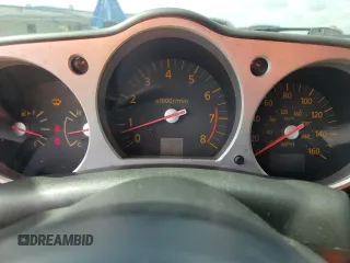2003 Nissan 350Z Touring with VIN JN1AZ34E63T003086, listed as a Copart auction lot 54011315 with 222,583 mi miles and Salvage Title. Bid and sale history available at carsss.com. Image 9.
