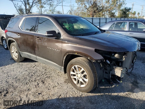 2019 Chevrolet Traverse LT Cloth с VIN 1GNERGKW8KJ105766, выставлен на аукционе Copart как лот 55233615 с пробегом 76 210 миль миль и На запчасти • Non repairable. История ставок и продаж доступна на DreamBid. Изображение 4.