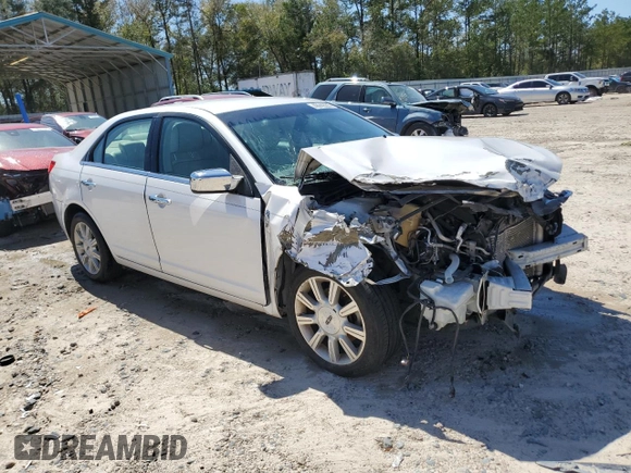2010 Lincoln MKZ with VIN 3LNHL2GC0AR603968, listed as a Copart auction lot 48949505 with 102,527 mi miles and Salvage Title. Bid and sale history available at DreamBid. Image 4.