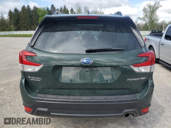 2023 Subaru Forester Premium z VIN JF2SKADCXPH469719, wystawiony jako Copart lot #56318445 z przebiegiem 34 547 mil mil oraz Szkoda całkowita • Salvage title. Historia ofert i sprzedaży dostępna na DreamBid. Obrazek 6.