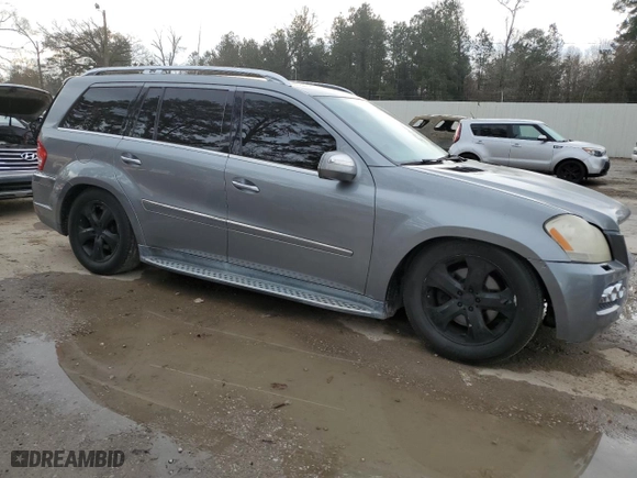 2010 Mercedes-Benz GL-Class GL 450 with VIN 4JGBF7BE5AA598229, listed as a Copart auction lot 42761555 with 162,238 mi miles and Clean Title. Bid and sale history available at carsss.com. Image 4.