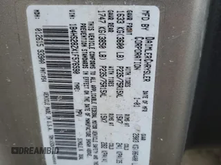 2001 Dodge Durango z VIN 1B4HS28ZX1F576590, wystawiony jako Copart lot #44820155 z przebiegiem 159 877 mil mil oraz Szkoda całkowita • Salvage title. Historia ofert i sprzedaży dostępna na DreamBid. Obrazek 13.