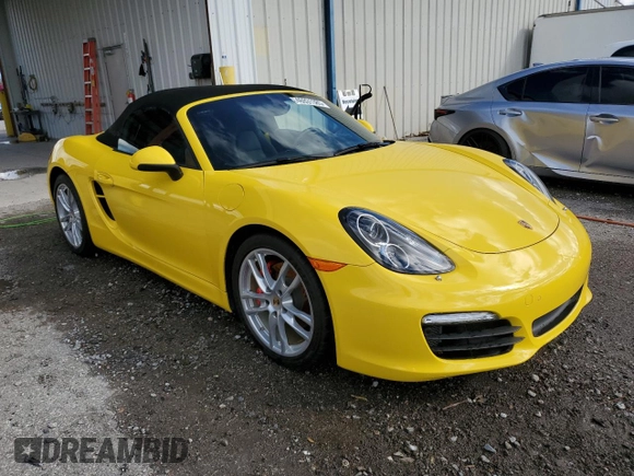 2013 Porsche Boxster S z VIN WP0CB2A84DS132468, wystawiony jako Copart lot #46931385 z przebiegiem 4 406 mil mil oraz Nie do naprawy • Non repairable. Historia ofert i sprzedaży dostępna na DreamBid. Obrazek 4.
