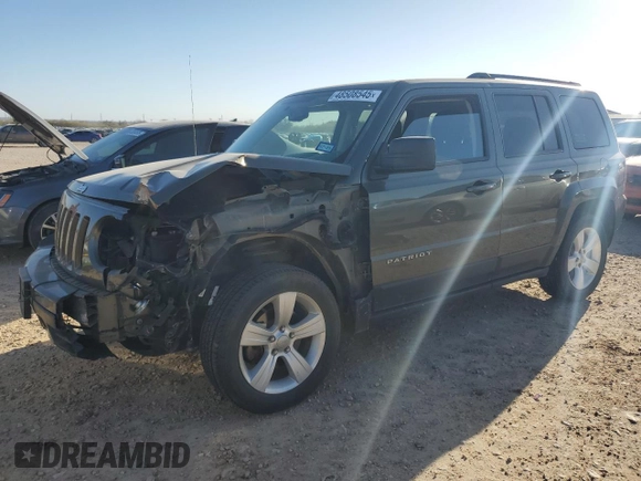 2015 Jeep Patriot Latitude with VIN 1C4NJPFB8FD359263, listed as a Copart auction lot 48508545 with 65,708 mi miles and Salvage Title. Bid and sale history available at DreamBid. Image 1.