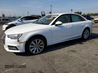 2018 Audi A4 Premium z VIN WAUKMAF48JN001413, wystawiony jako Copart lot #53569405 z przebiegiem 47 621 mil mil oraz Szkoda całkowita • Salvage title. Historia ofert i sprzedaży dostępna na DreamBid. Obrazek 1.
