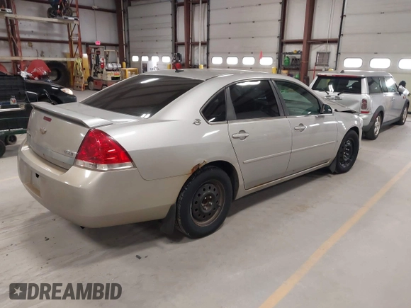 2008 Chevrolet Impala LT with VIN 2G1WT58K189277836, listed as a IAAI auction lot 41987197 with 194,399 mi miles and . Bid and sale history available at DreamBid. Image 4.