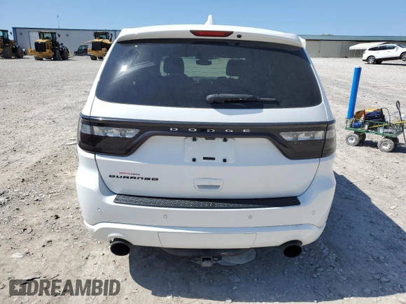 2017 Dodge Durango R/T with VIN 1C4SDHCT3HC610941, listed as a Copart auction lot 52391455 with 172,467 mi miles and Salvage Title. Bid and sale history available at carsss.com. Image 6.
