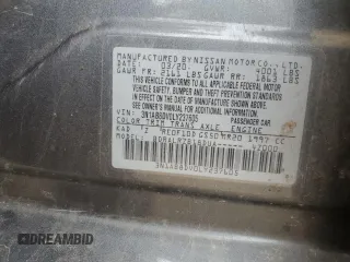 2020 Nissan Sentra SR with VIN 3N1AB8DV0LY237605, listed as a Copart auction lot 49116005 with 110,256 mi miles and Salvage Title. Bid and sale history available at DreamBid. Image 15.