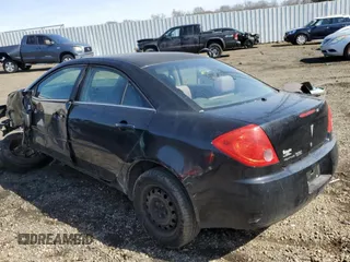 2007 Pontiac G6 1SV Value Leader with VIN 1G2ZF58BX74273138, listed as a Copart auction lot 46343345 with Not Provided miles and Salvage Title. Bid and sale history available at carsss.com. Image 2.