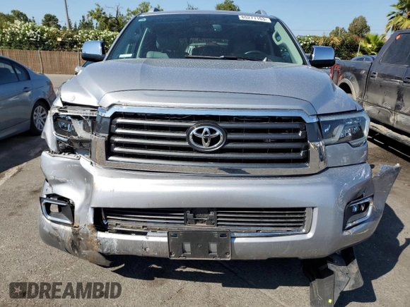 2018 Toyota Sequoia Limited with VIN 5TDJY5G1XJS156361, listed as a Copart auction lot 65277163 with 32,799 mi miles. Bid and sale history available at carsss.com. Image 5.