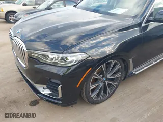 2019 BMW X7 xDrive50i with VIN 5UXCX4C51KLS36907, listed as a IAAI auction lot 41525923 with 75,791 mi miles. Bid and sale history available at carsss.com. Image 17.
