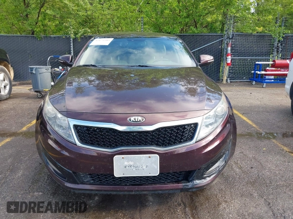 2013 Kia Optima EX with VIN 5XXGN4A71DG178586, listed as a IAAI auction lot 42171185 with 148,391 mi miles. Bid and sale history available at carsss.com. Image 6.