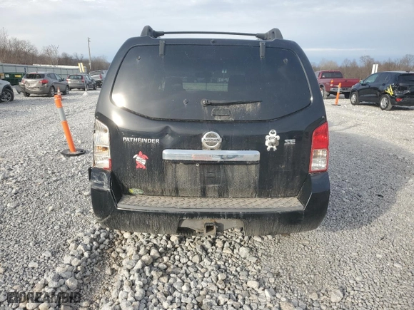 2010 Nissan Pathfinder SE with VIN 5N1AR1NB5AC600440, listed as a Copart auction lot 43571715 with 192,252 mi miles and Salvage Title. Bid and sale history available at carsss.com. Image 6.