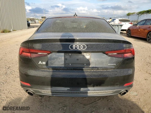 2019 Audi A5 Coupe Premium with VIN WAUSNAF57KA079941, listed as a Copart auction lot 79294184 with 72,259 mi miles and Salvage Title. Bid and sale history available at carsss.com. Image 6.