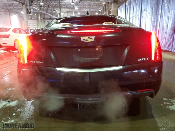 2015 Cadillac ATS Coupe Luxury AWD with VIN 1G6AH1RX4F0115439, listed as a Copart auction lot 38985914 with 232,192 mi miles and Salvage Title. Bid and sale history available at carsss.com. Image 6.