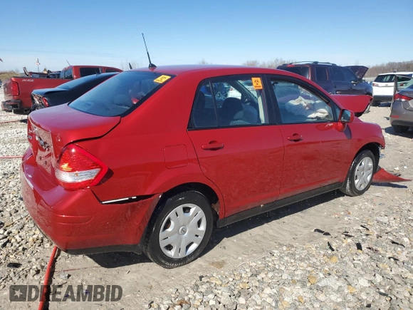 2010 Nissan Versa S with VIN 3N1BC1AP6AL439034, listed as a Copart auction lot 49285175 with Not Provided miles and Clean Title. Bid and sale history available at DreamBid. Image 3.
