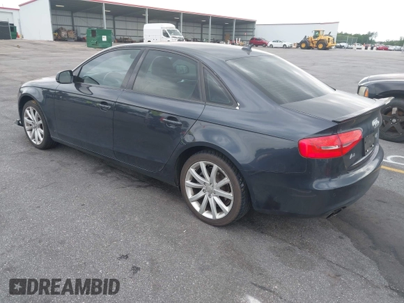 2013 Audi A4 Premium Plus with VIN WAUFFAFL0DN044778, listed as a IAAI auction lot 42063793 with 110,073 mi miles and . Bid and sale history available at DreamBid. Image 3.
