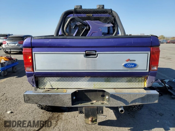 1988 Ford Ranger with VIN 1FTCR15T2JPB74849, listed as a Copart auction lot 77037424 with 58,261 mi miles and Clean Title. Bid and sale history available at carsss.com. Image 6.