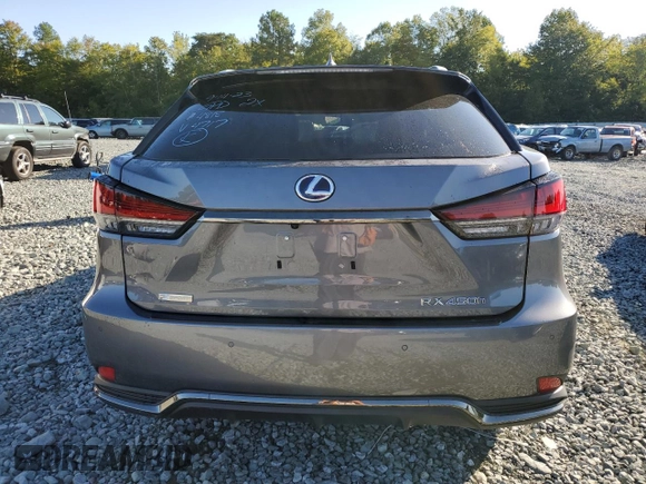 2021 Lexus RX with VIN 2T2YGMDA0MC064717, listed as a Copart auction lot 68425303 with 30,985 mi miles. Bid and sale history available at carsss.com. Image 6.