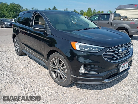 2019 Ford Edge Titanium with VIN 2FMPK4K91KBC09840, listed as a IAAI auction lot 42870883 with 118,778 mi miles and . Bid and sale history available at DreamBid. Image 23.