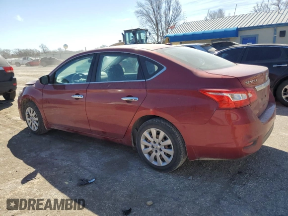 2017 Nissan Sentra SV with VIN 3N1AB7AP7HY223739, listed as a Copart auction lot 49300115 with 107,096 mi miles and Salvage Title. Bid and sale history available at DreamBid. Image 2.