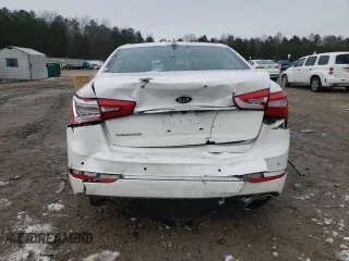 2015 Kia Cadenza Premium with VIN KNALN4D73F5194660, listed as a Copart auction lot 88107625 with 92,787 mi miles and Salvage Title. Bid and sale history available at carsss.com. Image 6.