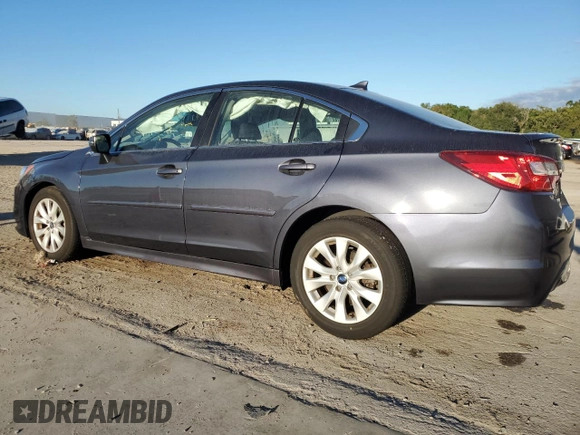 2017 Subaru Legacy Premium with VIN 4S3BNAF65H3039124, listed as a Copart auction lot 72745823 with 60,716 mi miles. Bid and sale history available at carsss.com. Image 2.