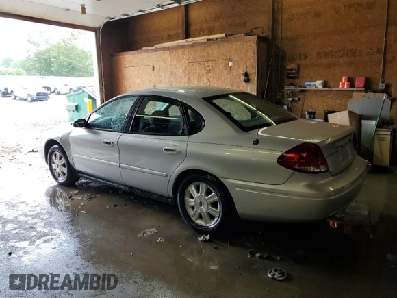 2006 Ford Taurus with VIN 1FAHP56U46A162809, listed as a Copart auction lot 60476125 with 95,542 mi miles and Salvage title. Bid and sale history available at DreamBid. Image 2.